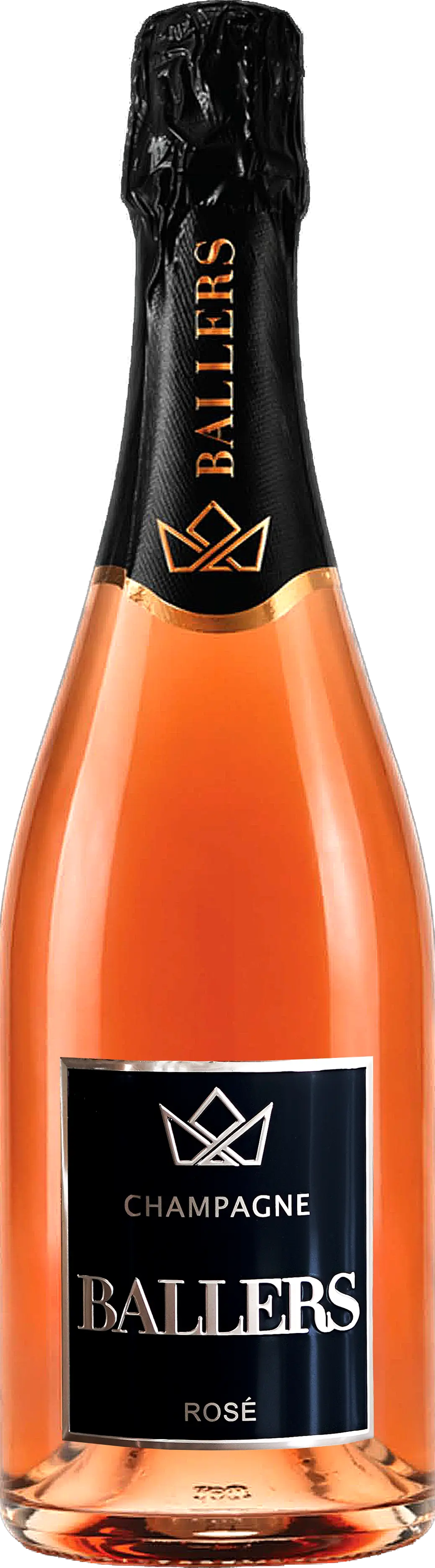 Ballers Black Label Rosé bottle